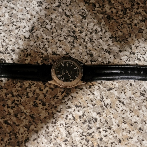 Perry Ellis mens watch leather band nwt free shipping - Picture 2 of 5